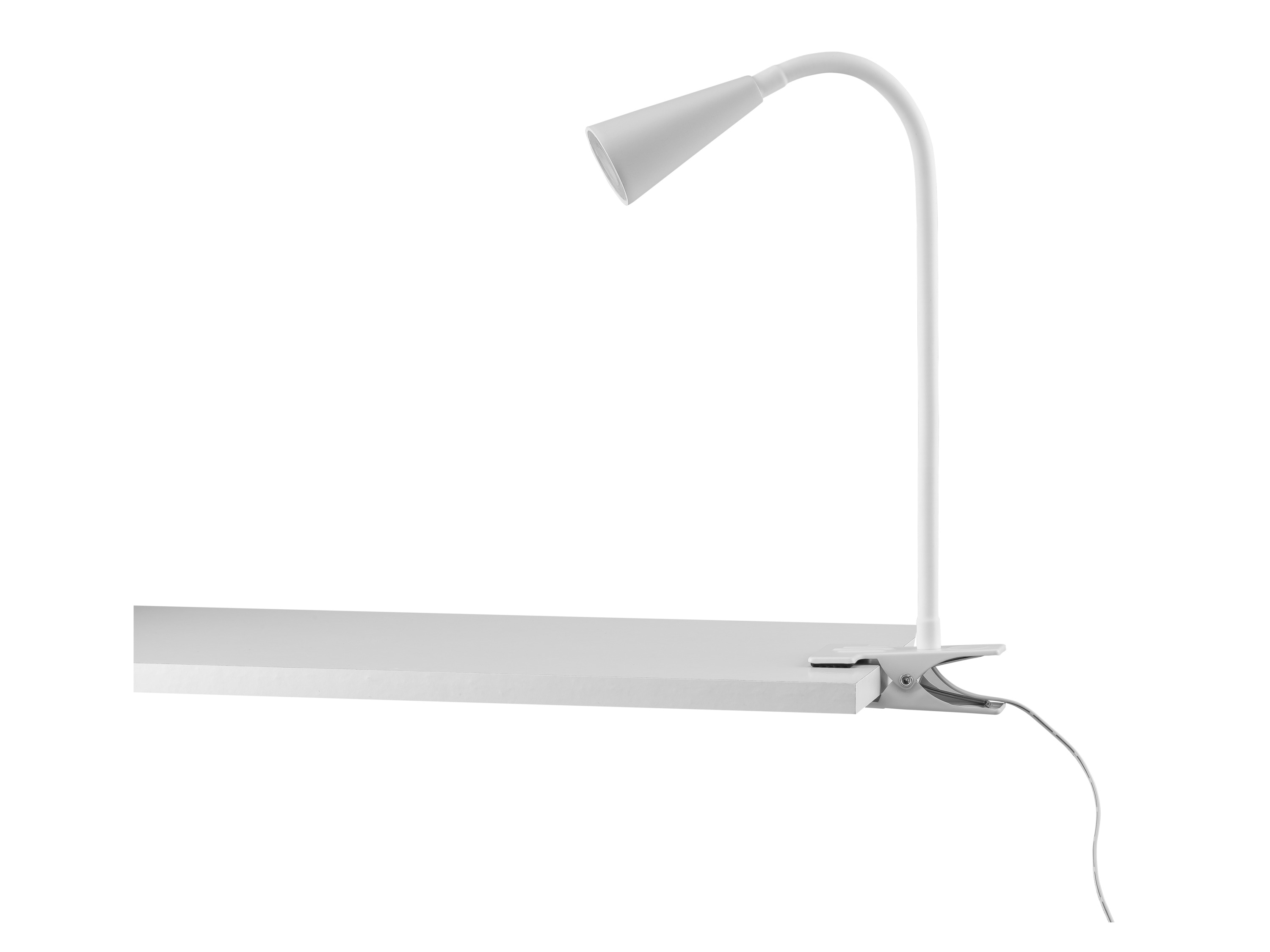 LIVARNO home Lampe LED à pince (Coup de projecteur sur les clips, blanc)