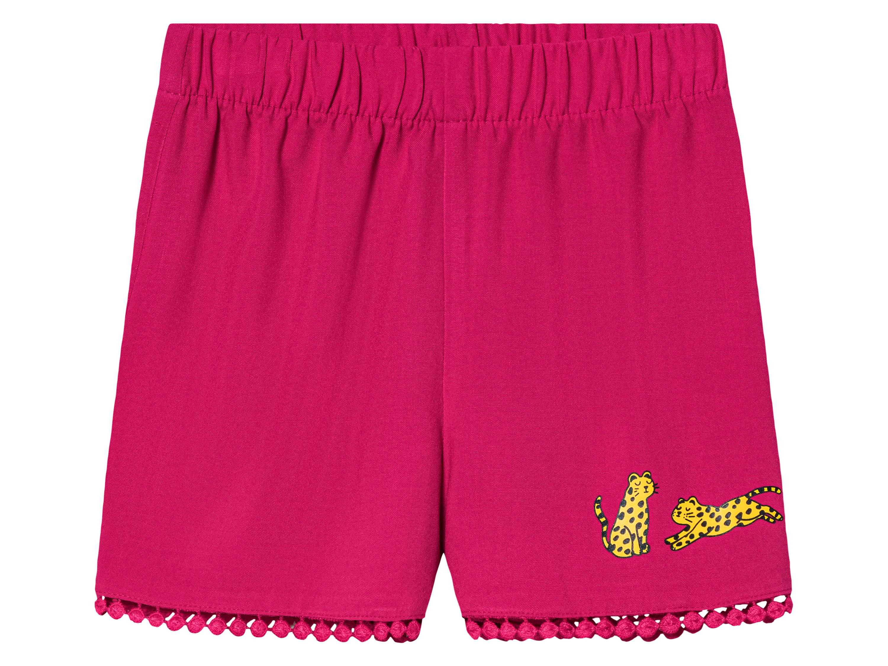 lupilu® Short petite fille (rose foncé)