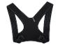 Correcteur de posture sensiplast noir avec bretelles en maille et boucles réglables.