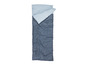 Un sac de couchage bleu pour le camping.