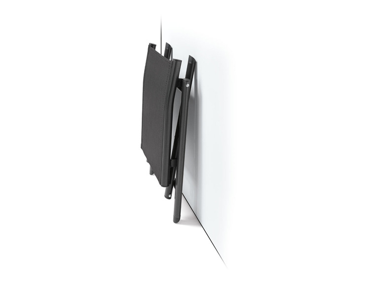 Aller en mode plein écran : LIVARNO home Tabouret en aluminium Houston, pliable, noir/anthracite - Image 5