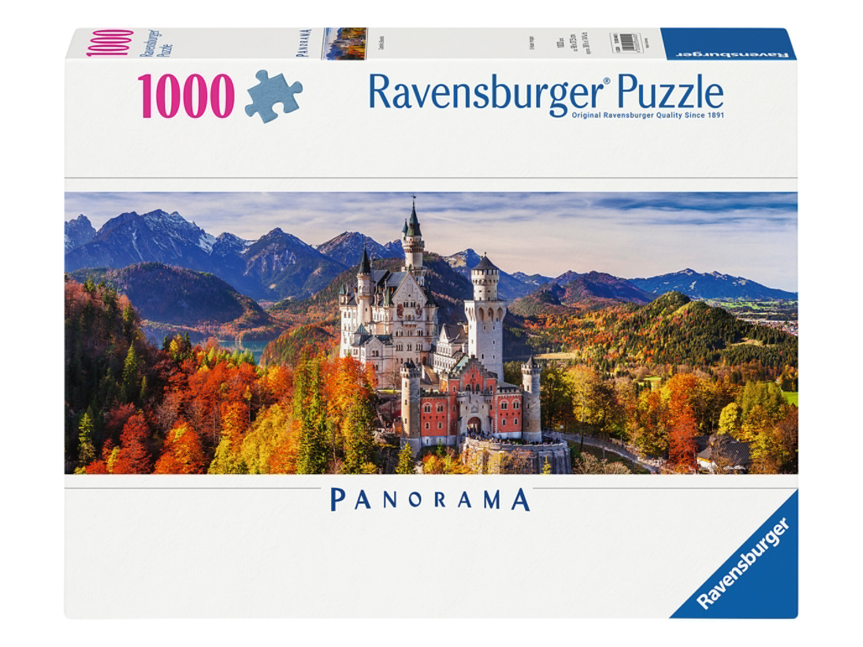 Ravensburger Puzzle 1000 pièces (Château en Bavière  )