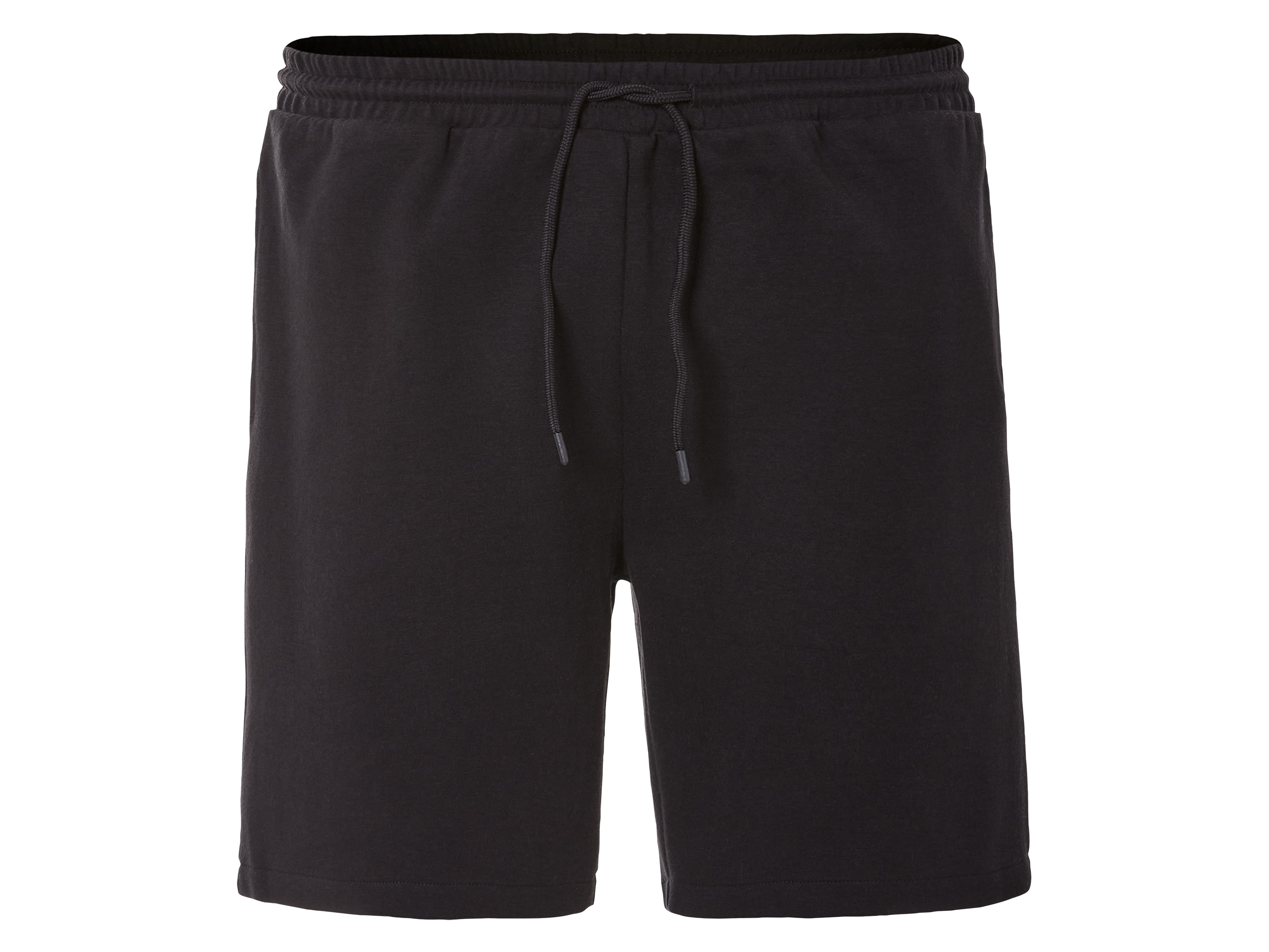 LIVERGY® Short molletonné homme (S, noir)