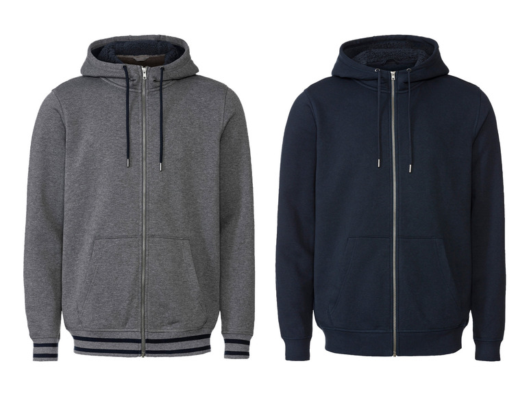 Aller en mode plein écran : LIVERGY® Sweat zippé homme - Image 1