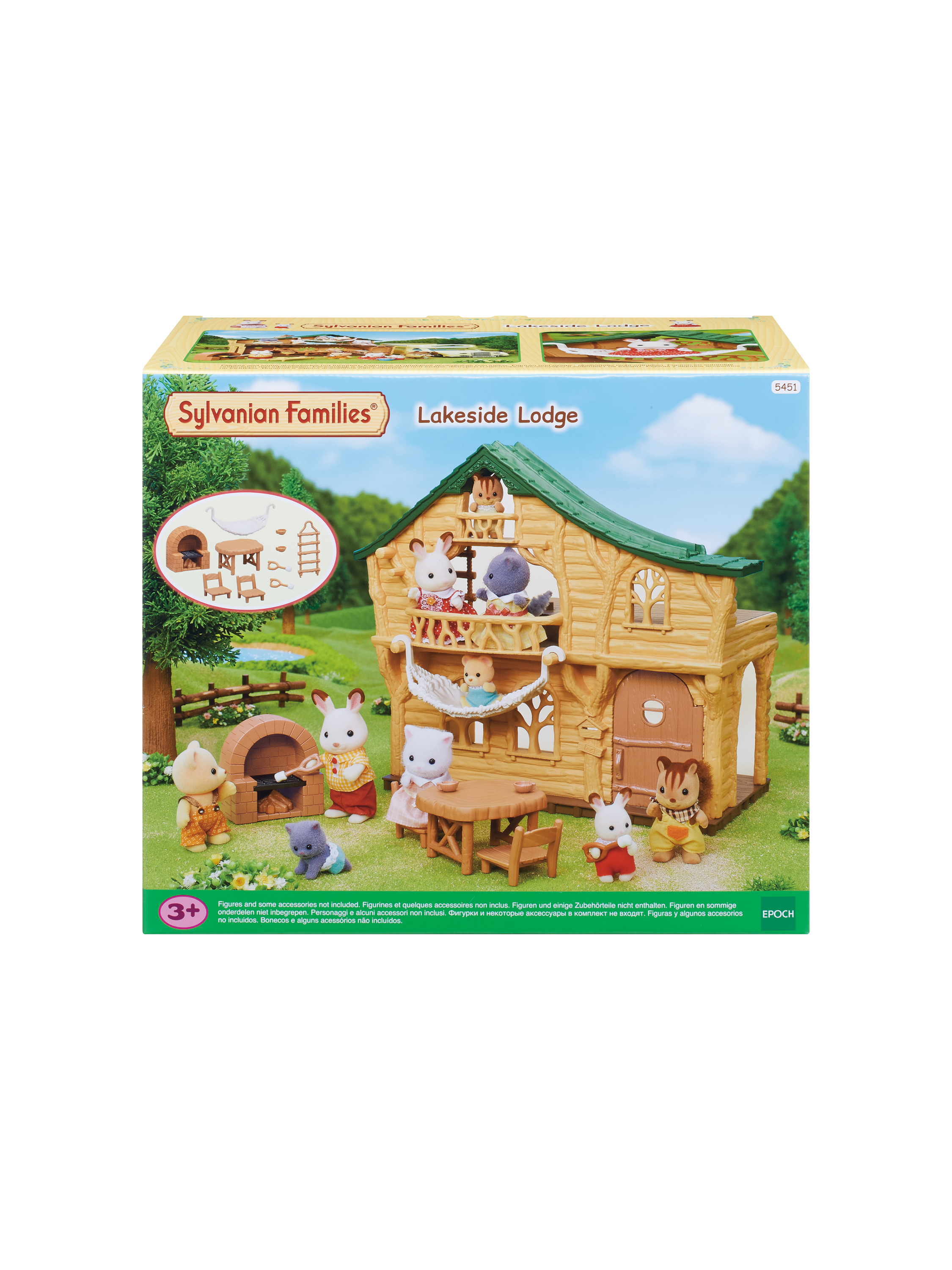 Mini univers Le chalet du lac SYLVANIAN FAMILIES - vue 5