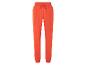 Pantalon ample orange à cordon de serrage.