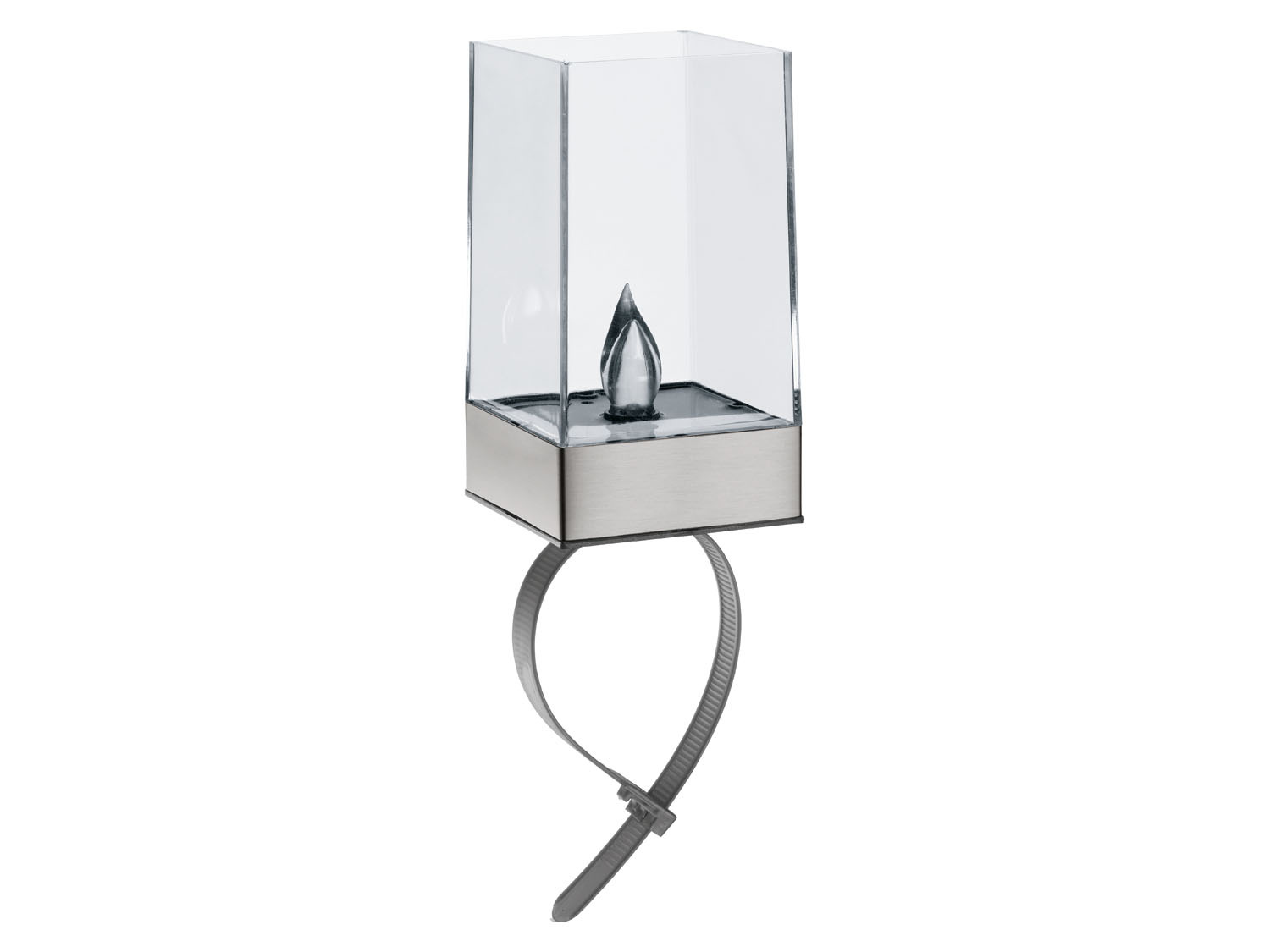 Balise Solaire Lumisky CENOVA TALL CORTEN H50cm - Détecteur Mouvement, Blanc Chaud, étanche IP44 - 2