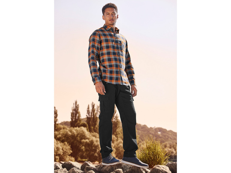 LIVERGY® Chemise en flanelle homme