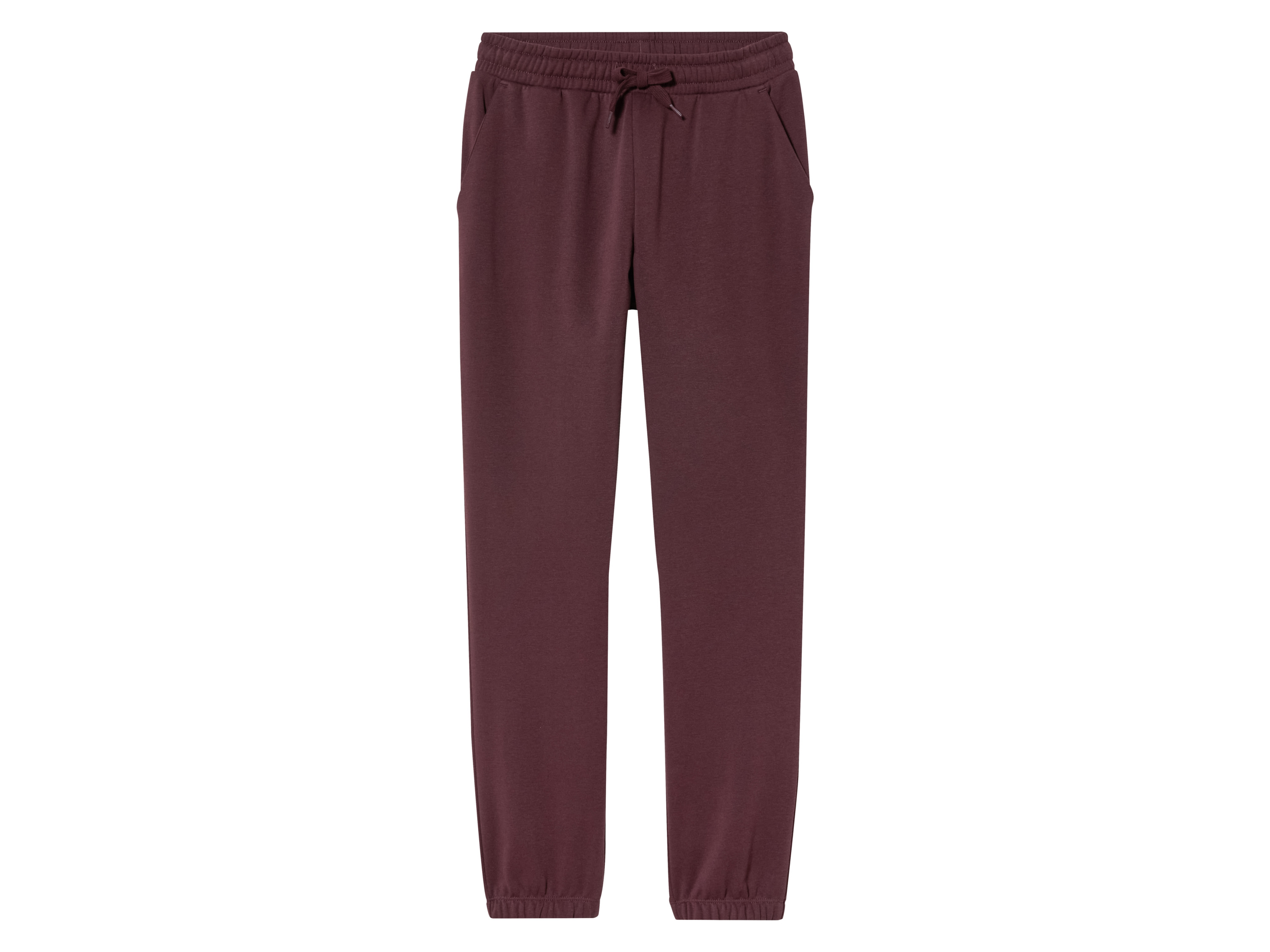 pepperts!® Pantalon molletonné fille (8-10 ans, rouge)