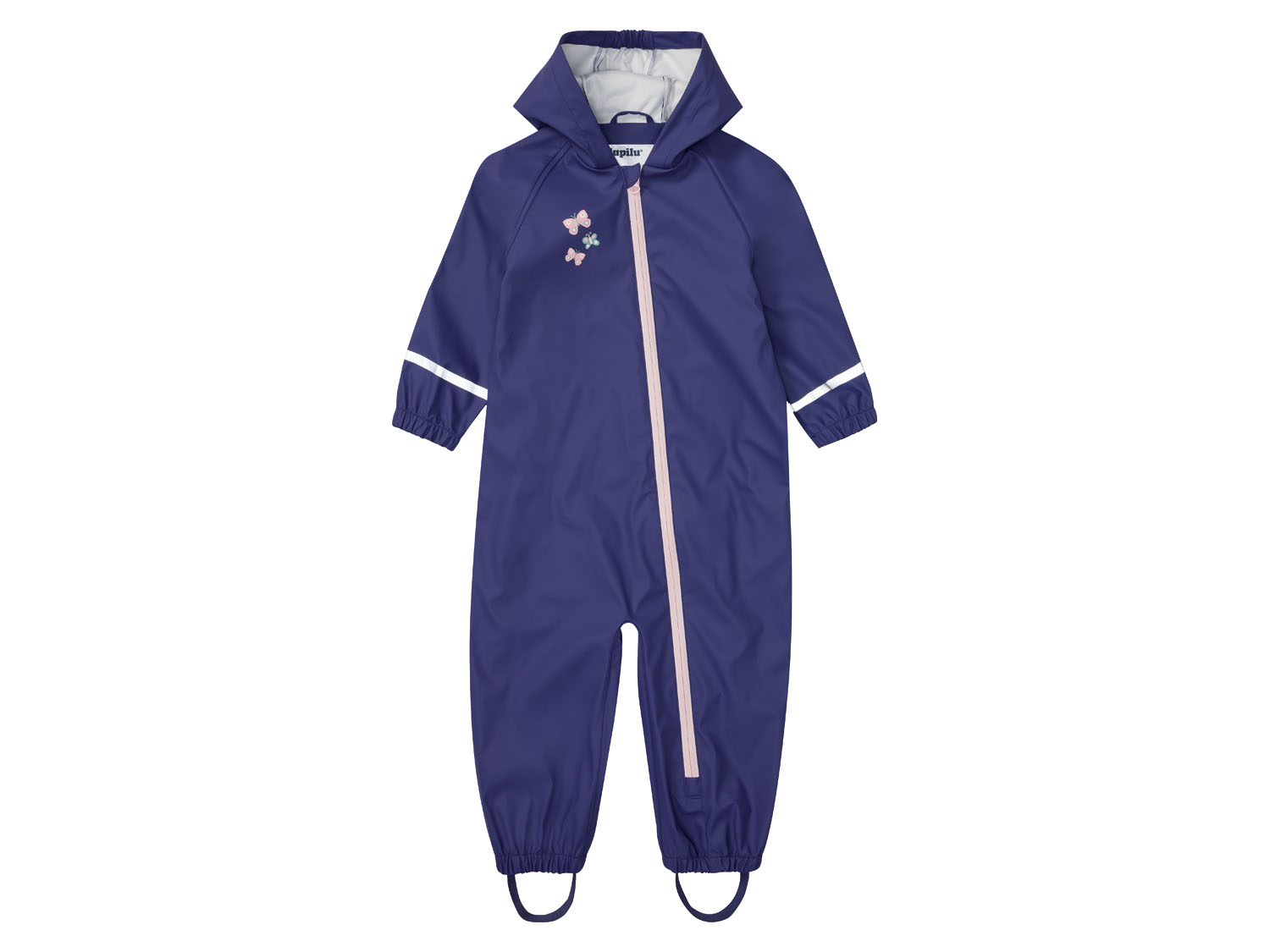lupilu® Combinaison coupe-vent et imperméable, petite fille (6-12 mois, bleu)