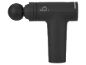 Pistolet de massage noir avec tête ronde et logo CRIVIT