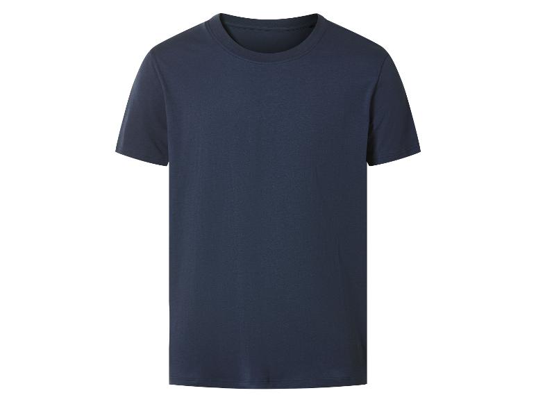 T-shirt homme bleu marine à manches courtes