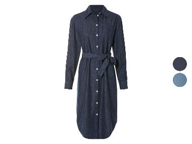 ESMARA® Robe chemisier en jean tendance pour femme