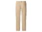 Pantalon beige homme coupe droite avec poches arrière, vue de dos.