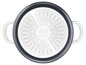 Une casserole Tefal avec un design Jamie Oliver, adaptée à l'induction.