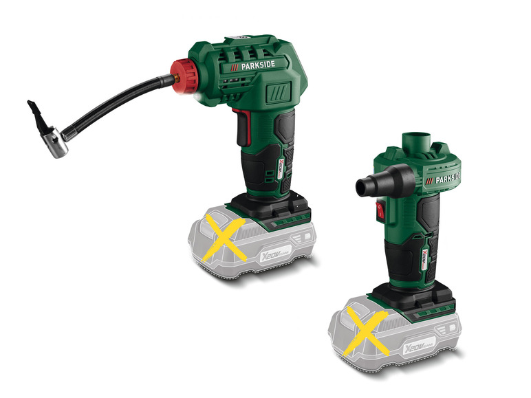 Aller en mode plein écran : PARKSIDE® Compresseur/pompe à air sans fil PAK 20-Li B2, 20 V - Image 1
