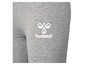 Pantalon de survêtement gris Hummel avec logo.
