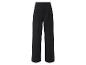 Pantalon noir à jambes larges.