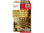 Rideau lumineux LED avec 96 LED blanc chaud, 8 modes, minuterie et garantie 3 ans.
