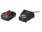 Batterie 2.0Ah et chargeur 2.4A pour outils sans fil.
