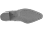 Semelle d'une chaussure noire pour femme à talon bas