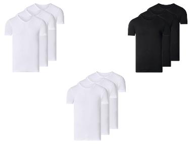 ESMARA MEN Lot de 3 maillots de corps côtelés