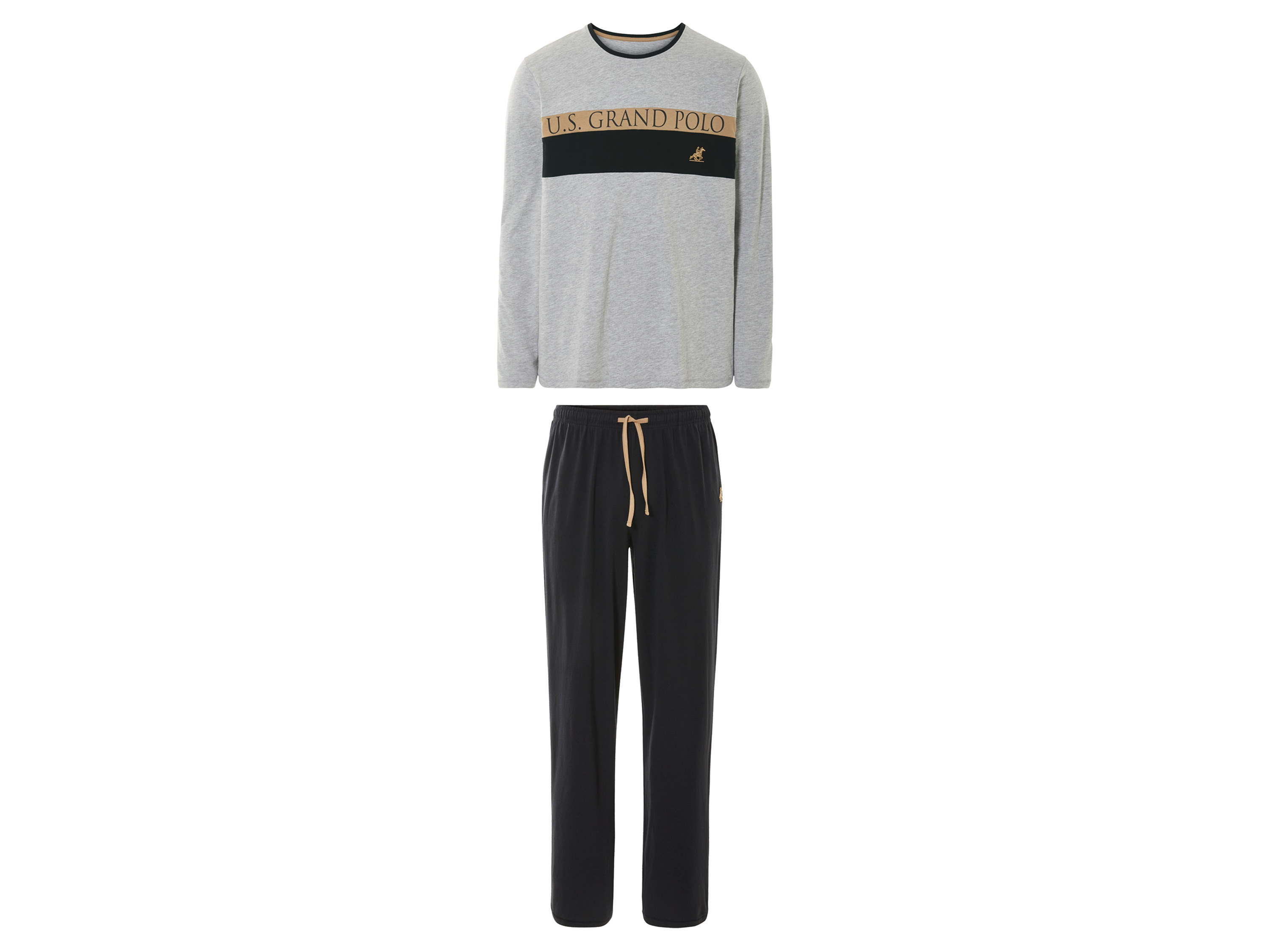 LIVERGY® Pyjama homme (gris, XXL)
