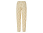 Pantalon beige à motif Lidl.