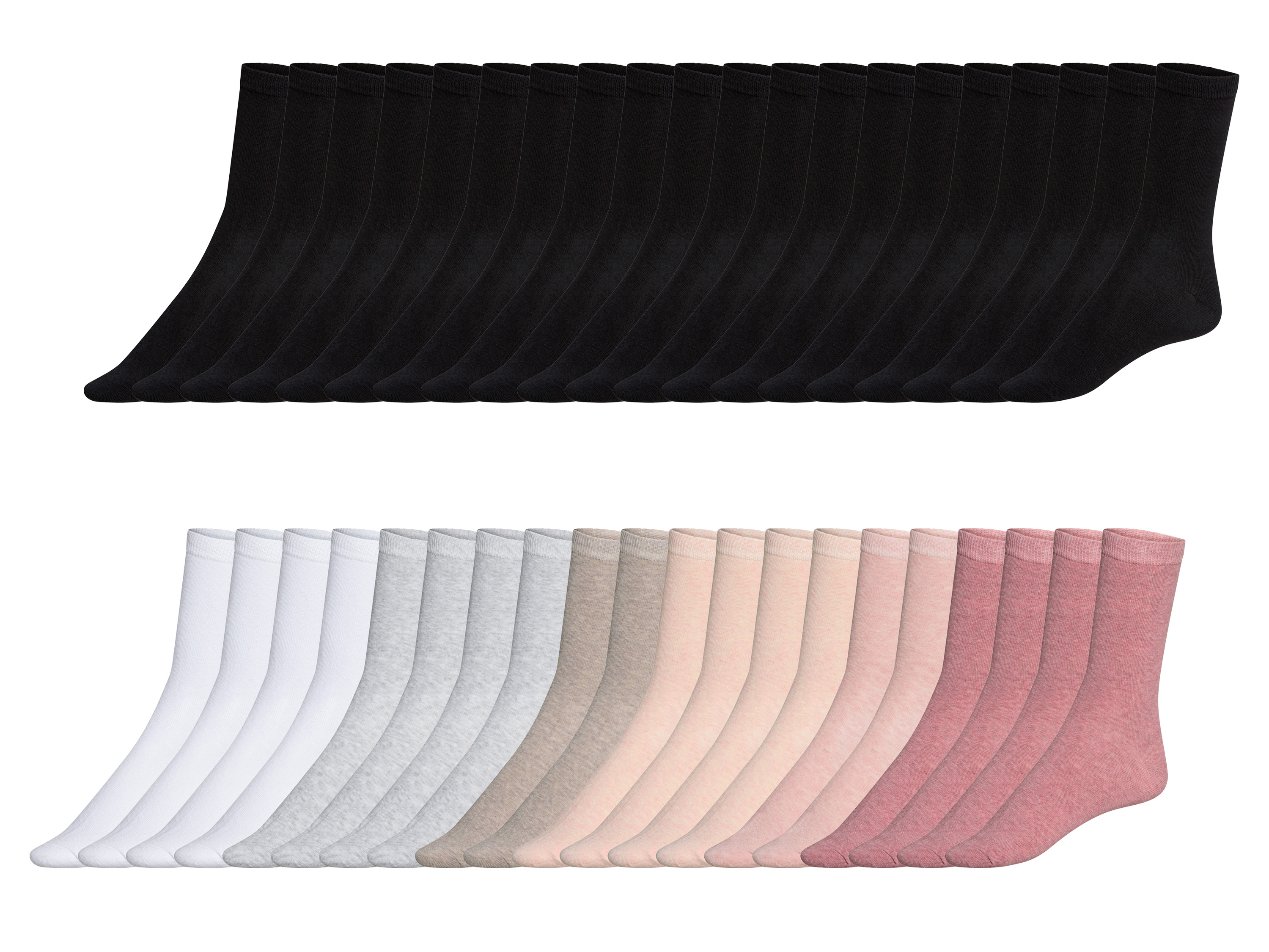esmara® Lot de 20 paires de chaussettes