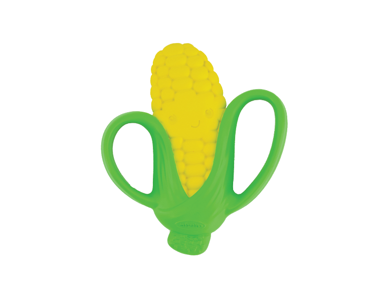 Hochet maïs pour bébé avec poignées.