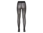 Collants noirs sur un fond blanc.