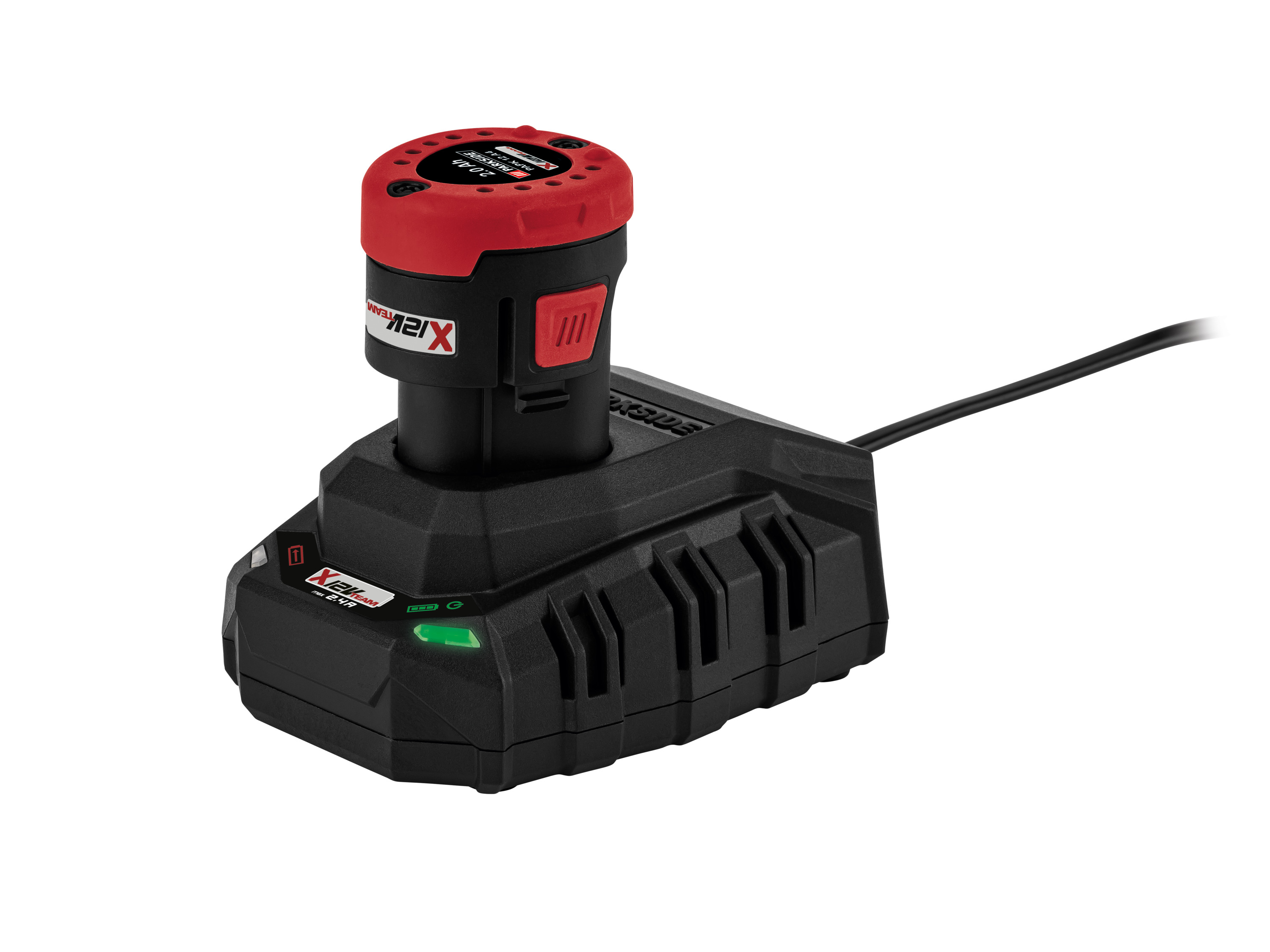 PARKSIDE® Batterie PLGK 12 A3, 2 Ah, 12 V et chargeur PLGK 12 A2