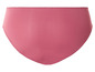 Une paire de culottes pour femmes de couleur rose.