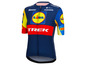 Un maillot de vélo Trek avec le logo Lidl.