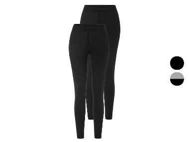 esmara® Lot de 2 leggings femme