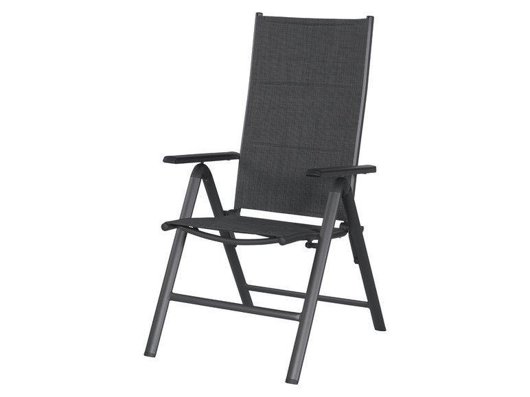 Aller en mode plein écran : LIVARNO home Set de table de jardin extensible + 4 fauteuils Toronto en aluminium, anthracite - Image 17
