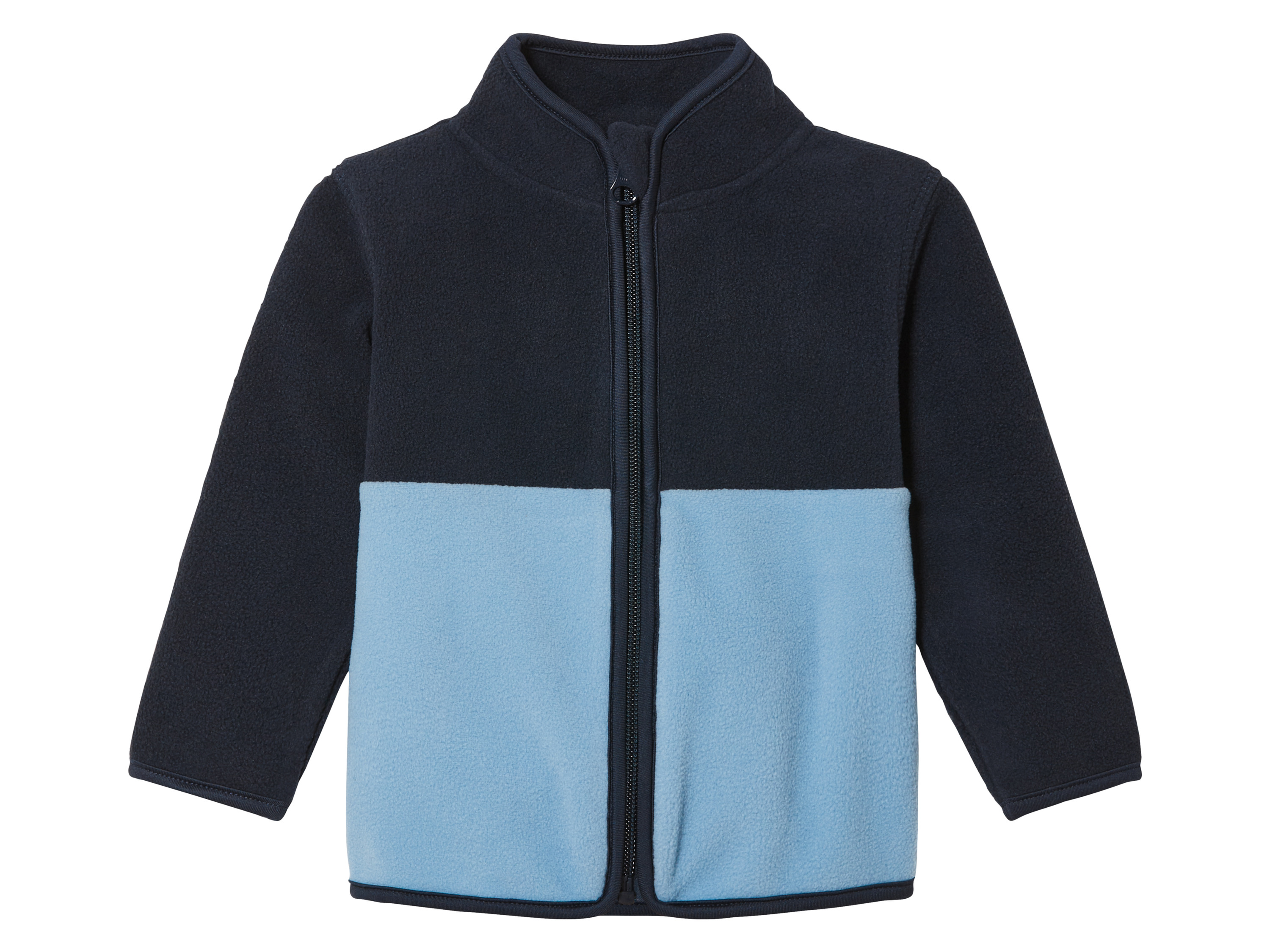 lupilu® Veste polaire bébé (bleu foncé, 0-2 mois)