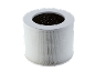 Filtre cylindrique blanc pour purificateur d'air avec charbon actif
