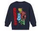 Un sweat-shirt bleu marine à manches longues avec un imprimé Avengers.