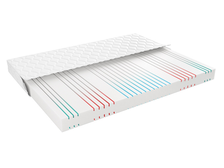 Aller en mode plein écran : LIVARNO home Matelas confort, 7 zones, H3, 140 x 190 cm - Image 6