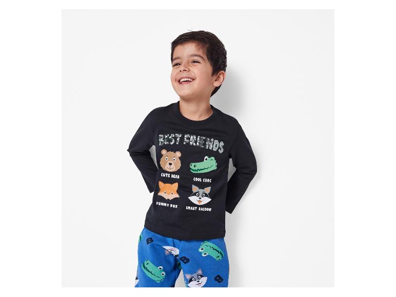 Pyjama enfant avec t-shirt et pantalon, motif animaux "Best Friends".