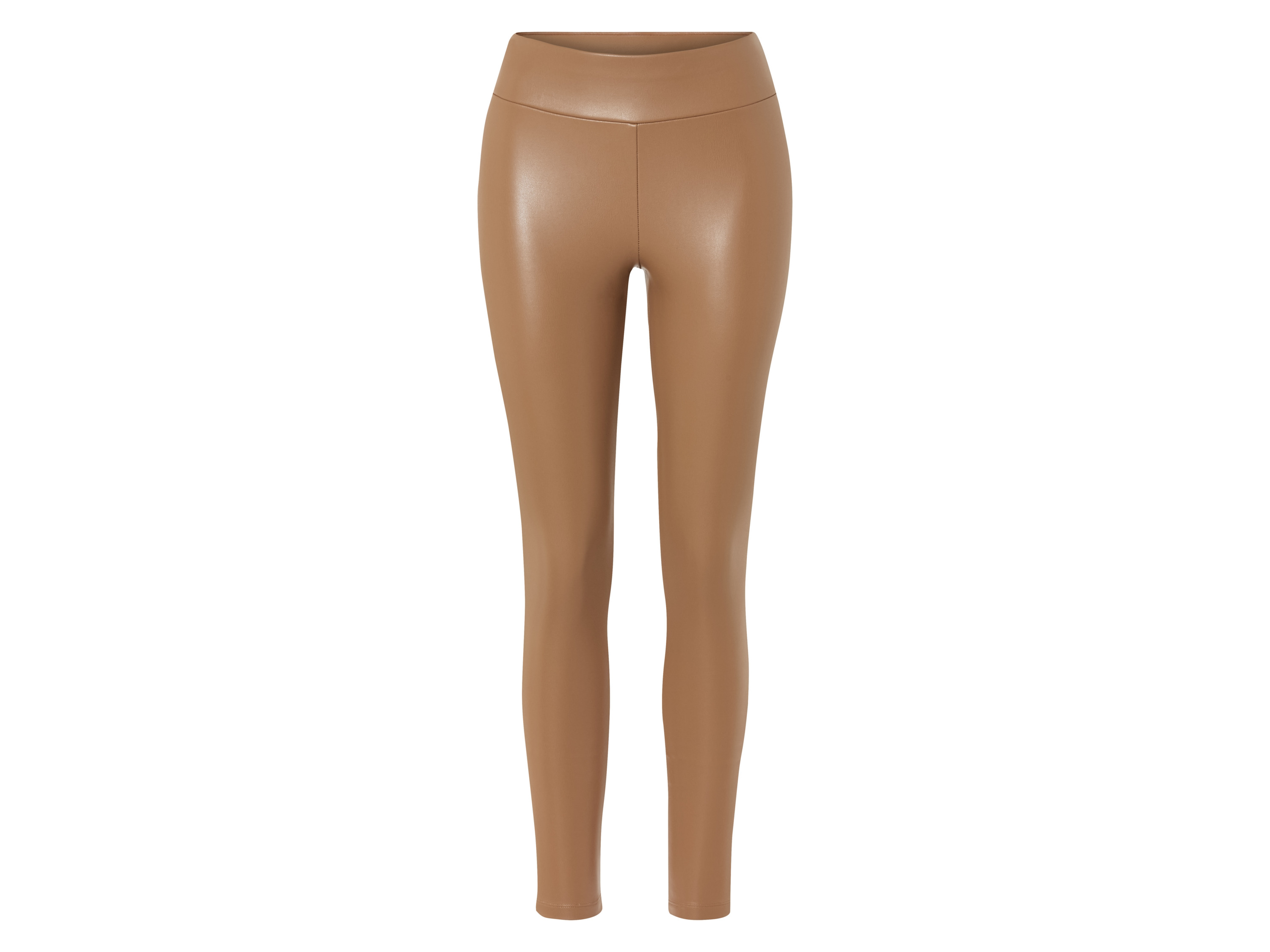 esmara® Legging aspect cuir femme (marron)