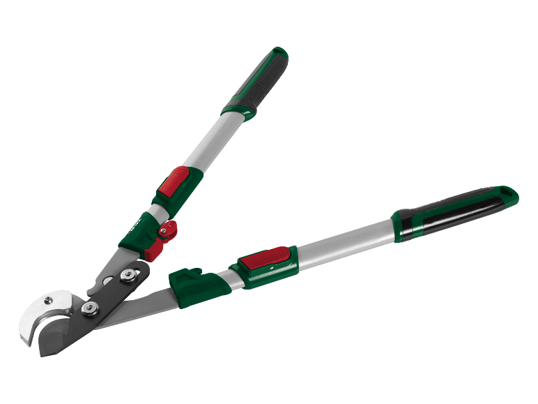 Sécateur Parkside à long manche.