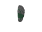 Chaussette de sport grise et verte avec motifs texturés