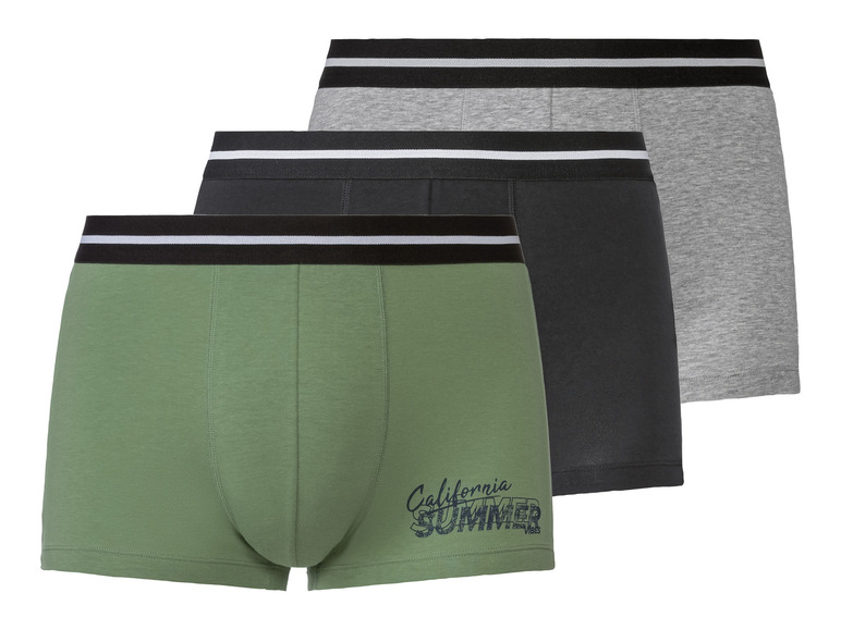 Aller en mode plein écran : LIVERGY® Lot de 3 boxers homme - Image 2