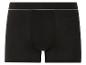 Boxers noirs avec une fine bordure grise.