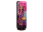 Poupée Monster High Clawdeen Wolf avec une tenue violette.