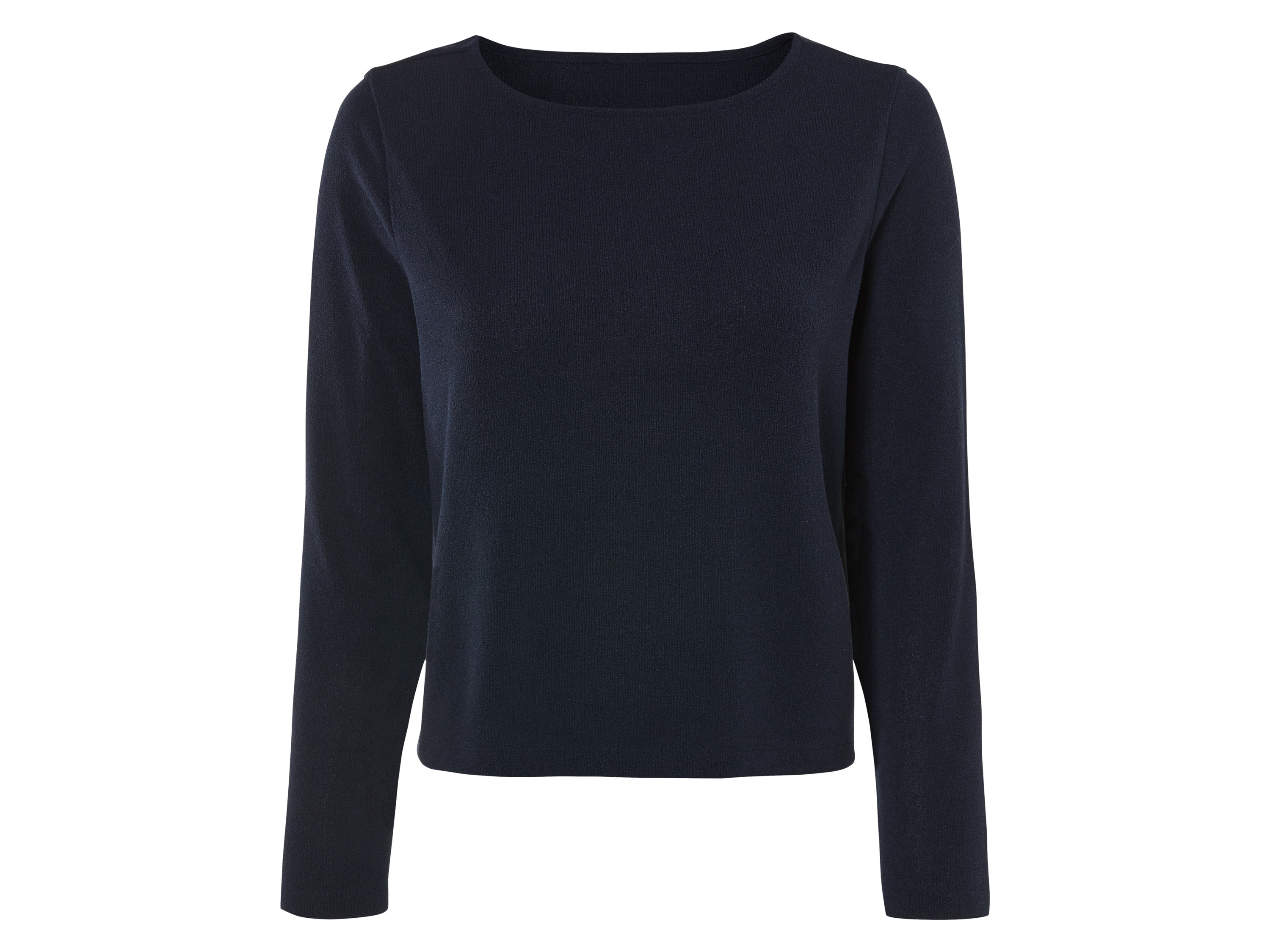 esmara® T-shirt manches longues femme (bleu foncé, S (34/36))