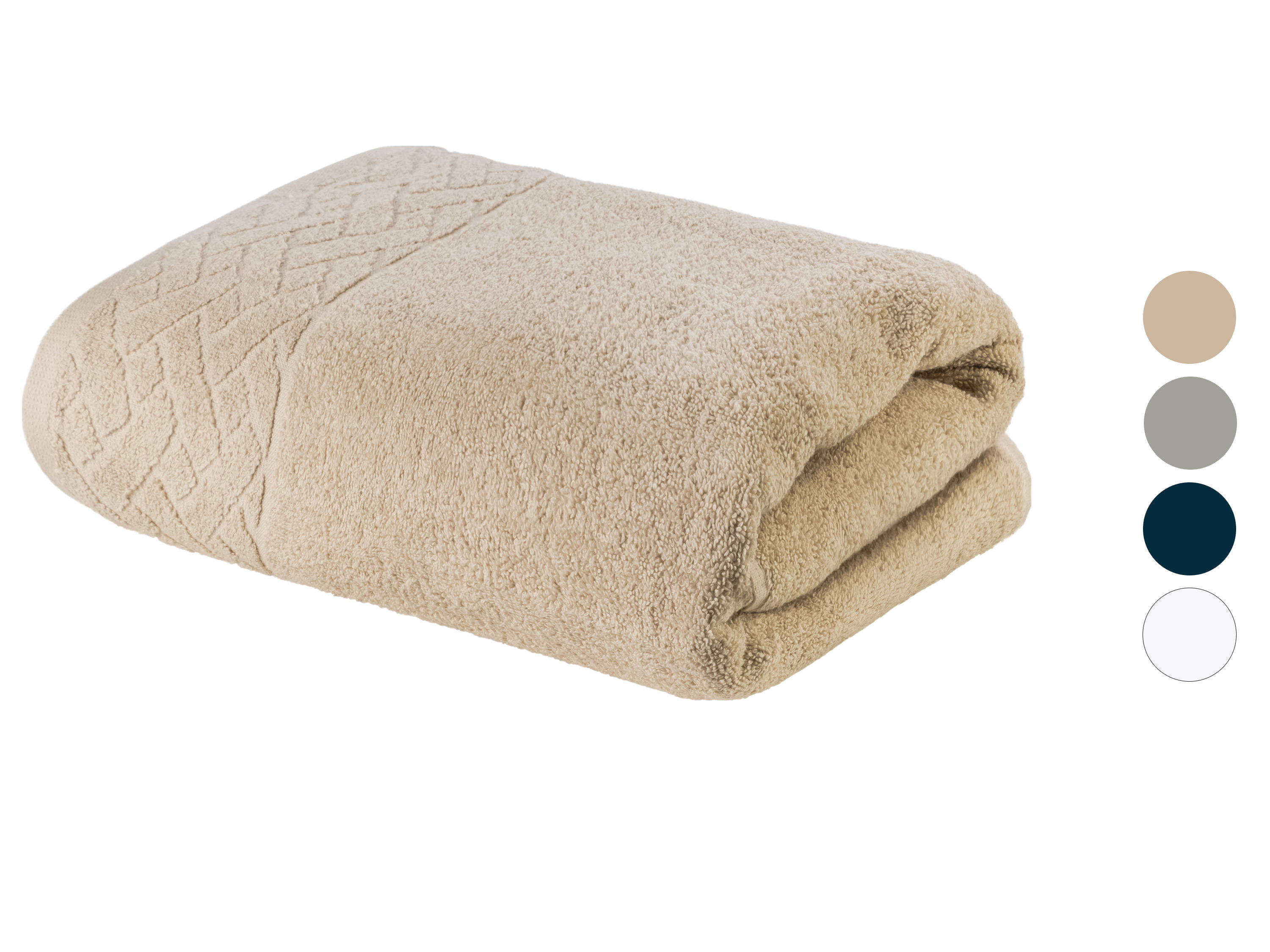 LIVARNO home Serviette de douche éponge, 70 x 140 cm