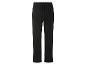 Pantalon de survêtement noir avec cordon de serrage à la taille.